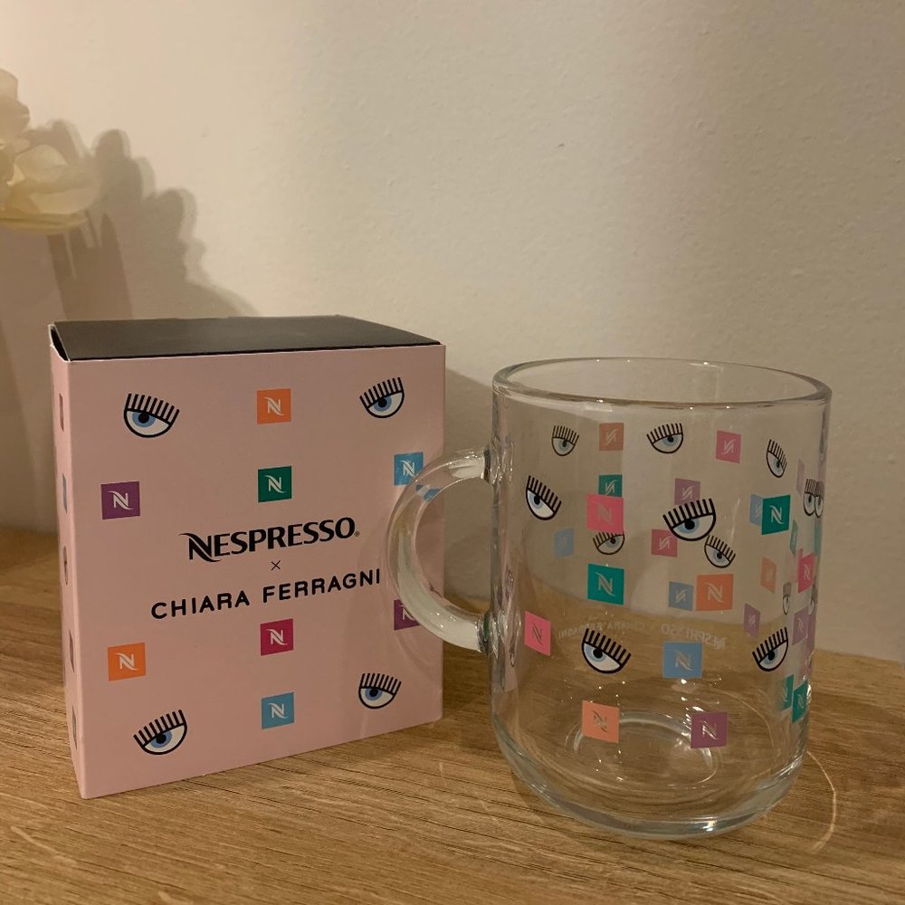 Chiara Ferragni x Nespresso coffee mug BRAND NEW